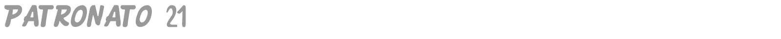 Patronato 21 font preview
